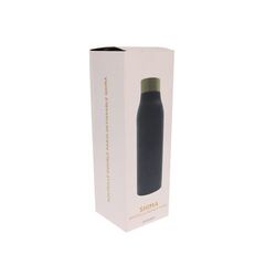 Bouteille isotherme dévissable 'Shima', bouchon bambou, 600 ml