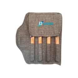 Set de 4 couteaux de table 'Stavanger', olivier