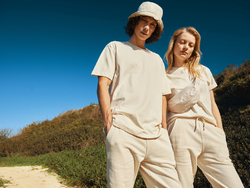 T-shirt coupe boxy en coton recyclé IQONIQ Teide