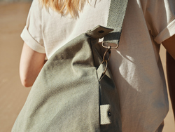 T-shirt coupe boxy en coton recyclé IQONIQ Teide