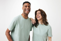 T-shirt coupe boxy en coton recyclé IQONIQ Teide