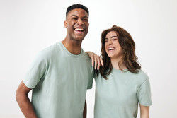 T-shirt coupe boxy en coton recyclé IQONIQ Teide