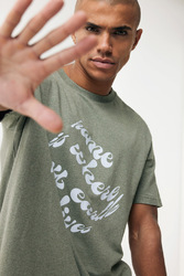 T-shirt coupe boxy en coton recyclé IQONIQ Teide