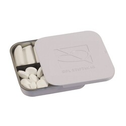 Twin Tin blanche embossée, Chewing-Gums dragées (Boîte)