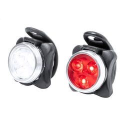 set lampes pour vélo rechargeable Bilux