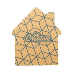 bloc-notes autocollant personnalisé CreaStick House Eco