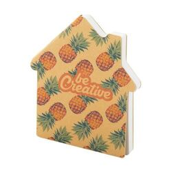 bloc-notes autocollant personnalisé CreaStick House Eco