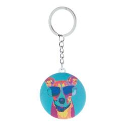 Porte-clés RPET KeyBadge RPET Mini