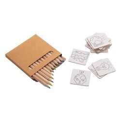 jeu de memory à colorier, animaux Colormor