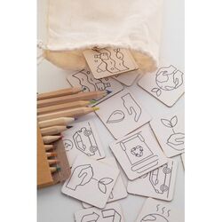 jeu de memory à colorier, animaux Colormor