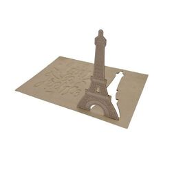 Carte postale 2D-3D - France