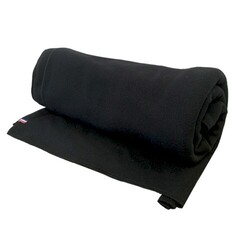 Plaid français RENNES sans ourlet - Bleu Royal