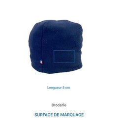 Bonnet français polaire - Bleu