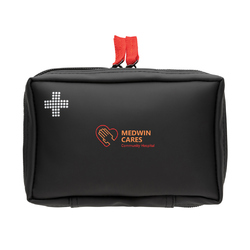 Set de premiers secours en PU nubuck recyclé RCS