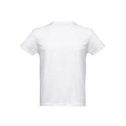 THC NICOSIA WH. T-shirt technique pour homme. Coloris blanc