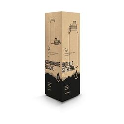 BOUTEILLE GOURDE ISOTHERME DOUBLE-PAROI FINITION SOFT TOUCH 1 L