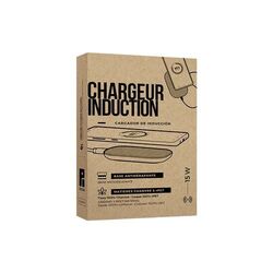 CHARGEUR PAR INDUCTION RAPIDE 15W EN MATIERE RPET ET CHANVRE
