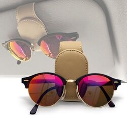 SUPPORT LUNETTE POUR PARE-SOLEIL DE VOITURE