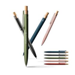 STYLO BILLE ECRITURE BLEUE EN ALU RECYCLE