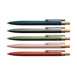 STYLO BILLE ECRITURE BLEUE EN ALU RECYCLE