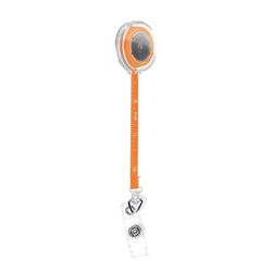 BADGE : PORTE-BADGES RETRACTABLE AVEC METRE RUBAN SOUPLE 1 m