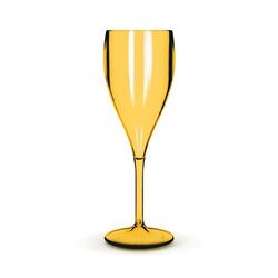 FLUTE A CHAMPAGNE EN PLASTIQUE REUTILISABLE TRITAN® 16 cl RAS BORD
