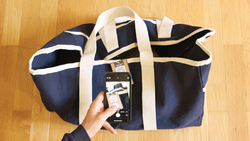 VINGA Sac de plage en toile recyclée AWARE™  Volonne