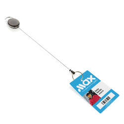 Porte-clés à clip extensible en ABS recyclé RCS