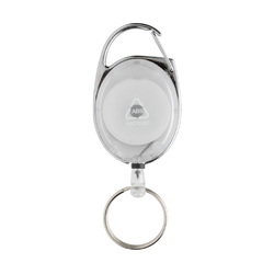 Porte-clés à clip extensible en ABS recyclé RCS