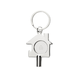 Porte-clés 3 en 1 en alliage de zinc recyclé RCS