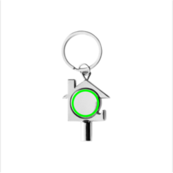 Porte-clés 3 en 1 en alliage de zinc recyclé RCS