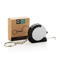 Porte-clés avec ruban de 1M en ABS RCS MeasureMate