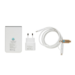 Set batterie câble et chargeur 20W en PET recyclé RCS Surge