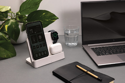 Double chargeur 15W en plastique RCS avec emplacement iWatch