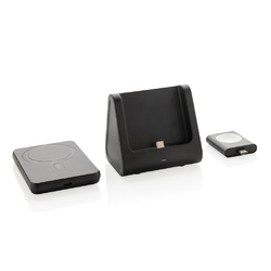 Chargeur 3 en 1 avec powerbank en plastique RCS Powerbase