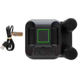 Set karaoké avec double micro en plastique RCS SingVIBE