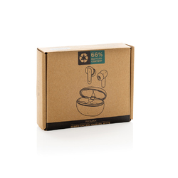 Ecouteurs hybrides ANC/ENC en plastique recyclé RCS Prolink