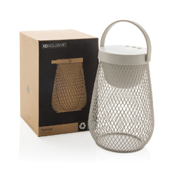 Lampe de table rechargeable par USB en plastique RCS Aurora