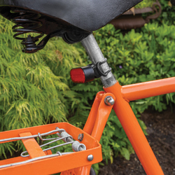 Set d'éclairage de vélo via USB en plastique RCS Lumino