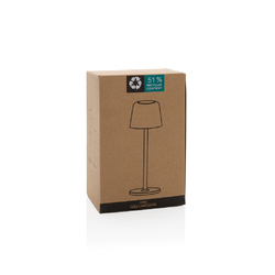 Lampe de table rechargeable par USB en plastique RCS Zenic