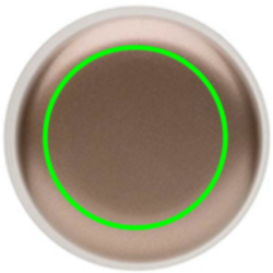 Lampe de table rechargeable par USB en plastique RCS Zenic