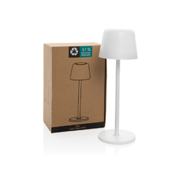 Lampe de table rechargeable par USB en plastique RCS Zenic
