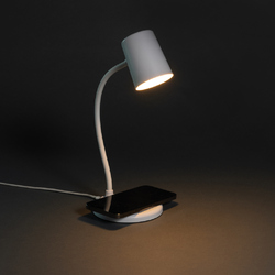 Lampe de bureau 15W  en liège et plastique RCS Zenara