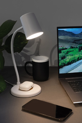 Lampe de bureau 15W  en liège et plastique RCS Zenara