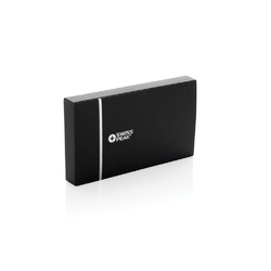 Set porte-clés et stylo en PU recyclé RCS Swiss Peak Tula