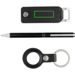 Coffret cadeau 3 pcs en PU recyclé RCS Swiss Peak Tula