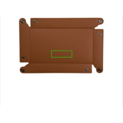 VINGA Plateau en PU et PET recyclé RCS Timo