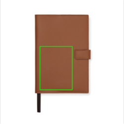 VINGA Carnet A5 en polyester recyclé RCS Timo