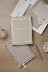 VINGA Thankfulness Journal intime en papier recyclé GRS