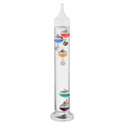 GALI Thermomètre Galileo verre 28cm
